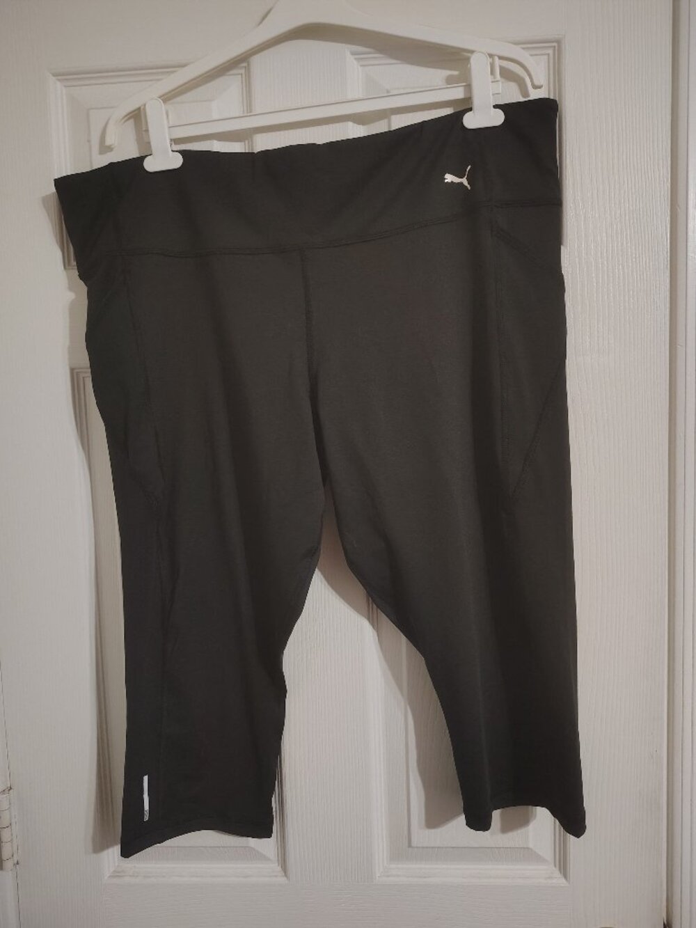 Puma Athletic Leggings Black Size 3X